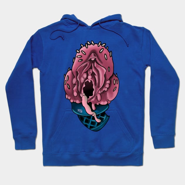 Blue waffle shirt cheap